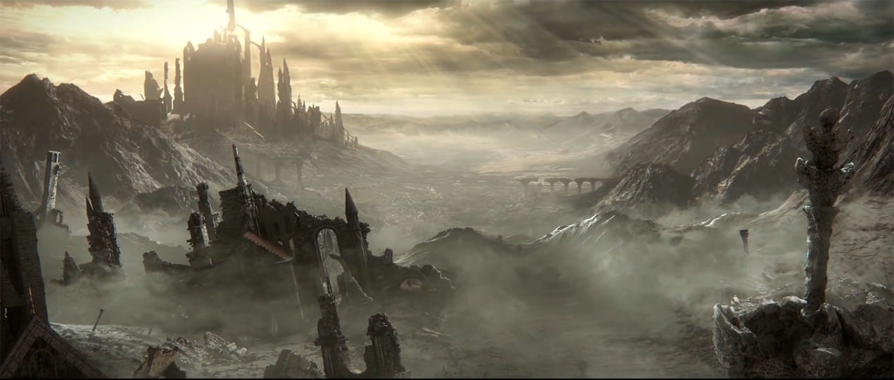 Редкие лучи Солнца в мрачном Dark Souls 3
