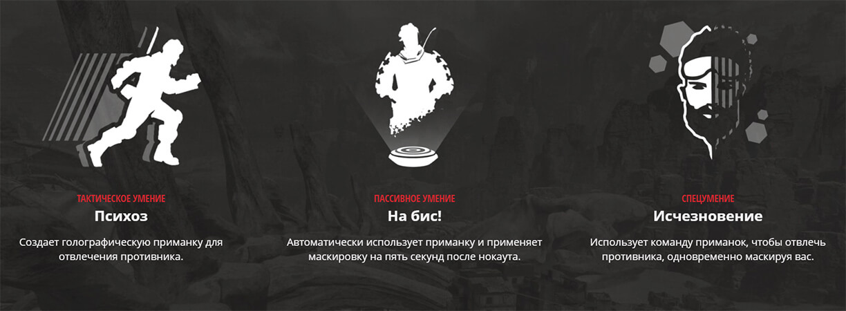 Умения Миража