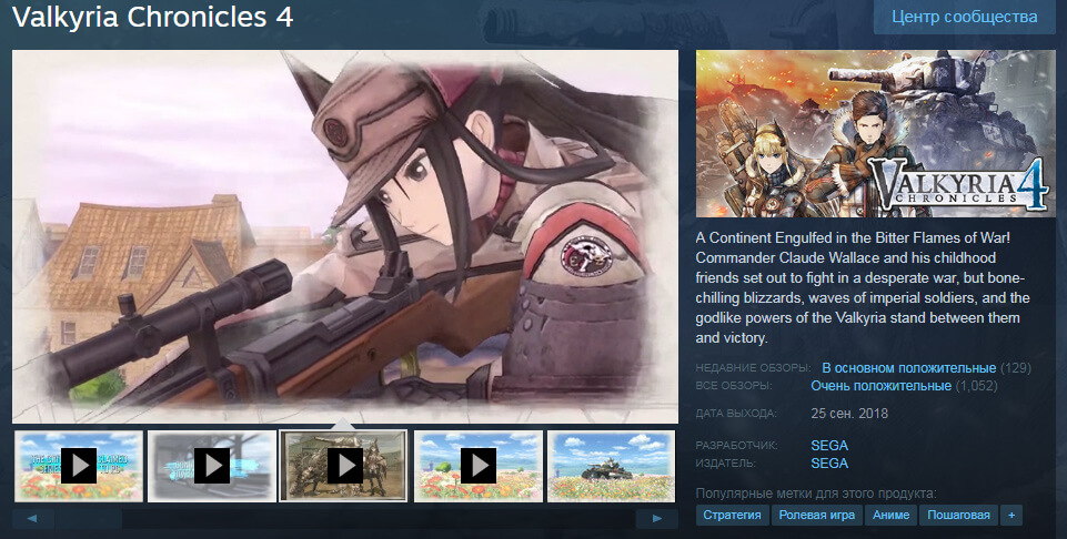 Codex взлом Valkyria Chronicles 4