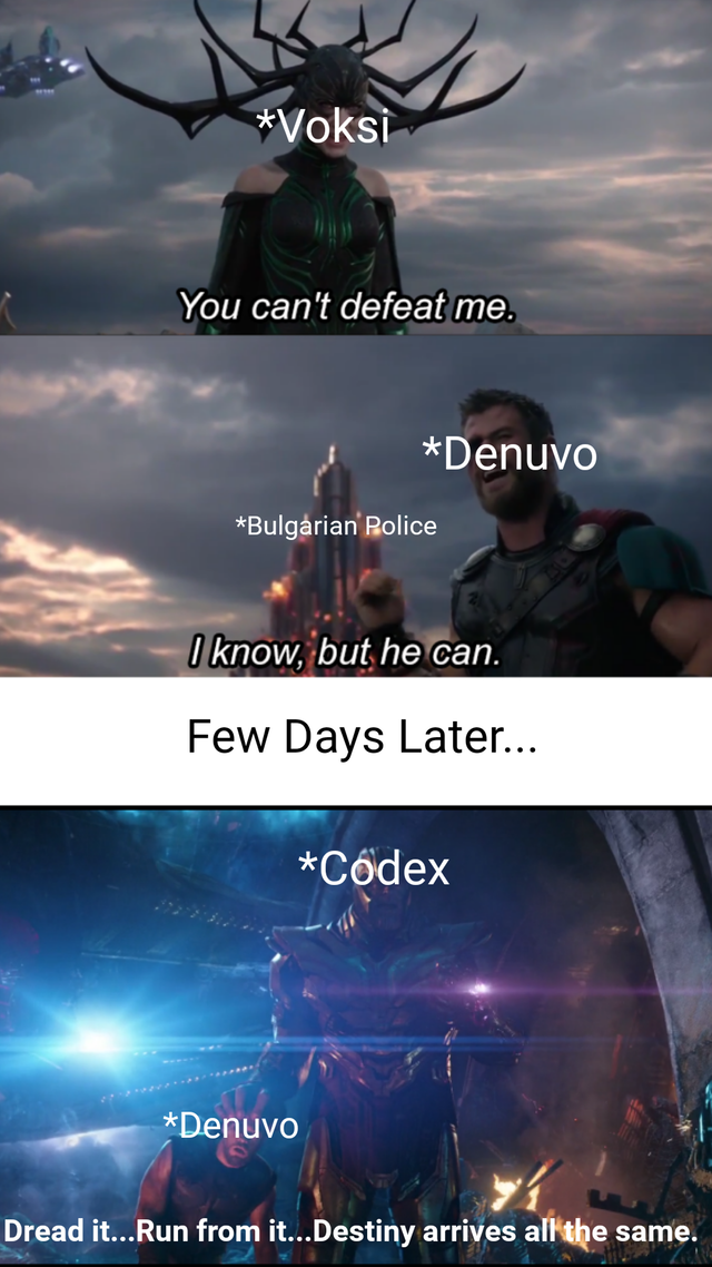 Codex kill denuvo for voksi