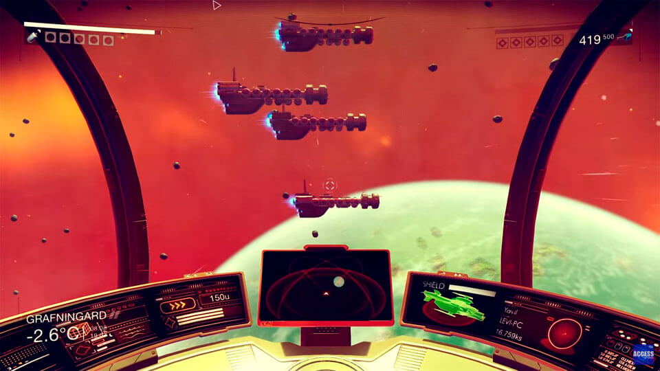 исследование космоса в No Mans Sky