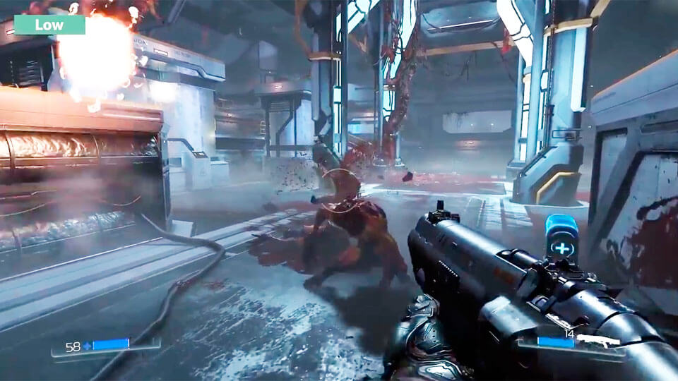 Doom сравнение настроек графики