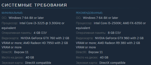 Итак, системные требования Gravel