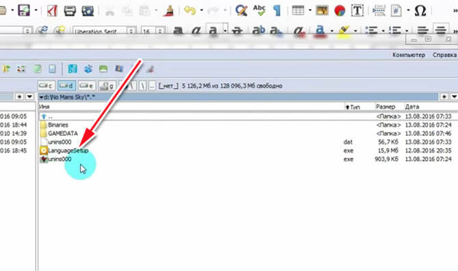 Файл Languagesetup