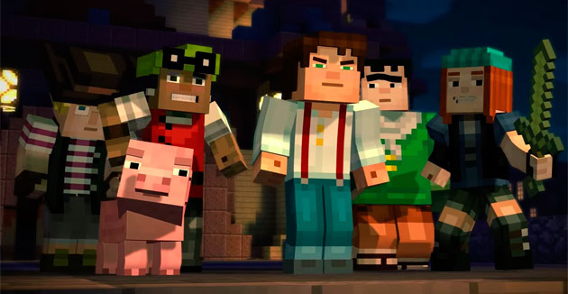 Обзор Minecraft: Story Mode 