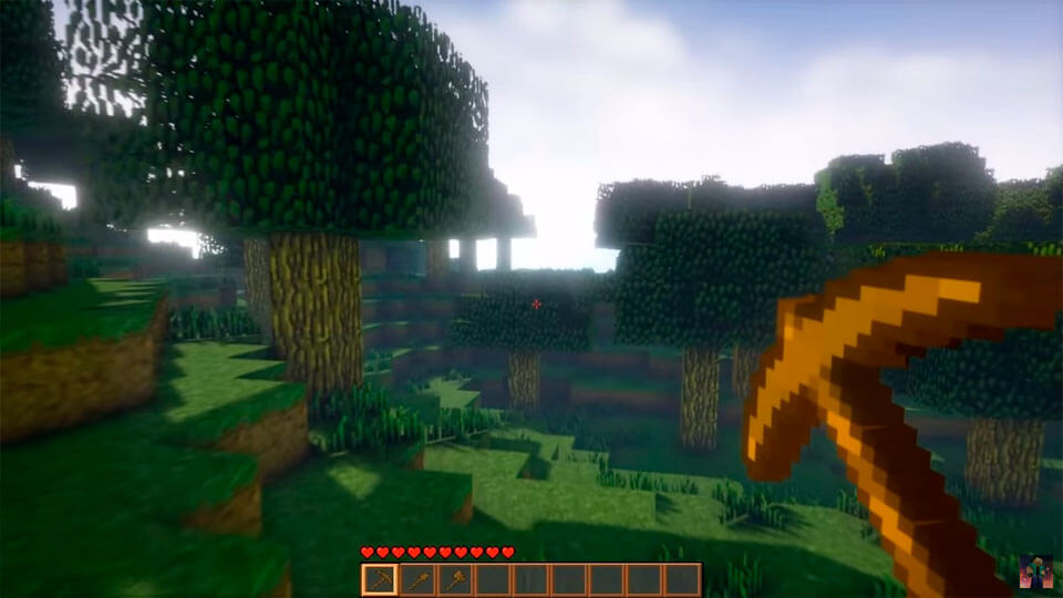 новая графика в Minecraft