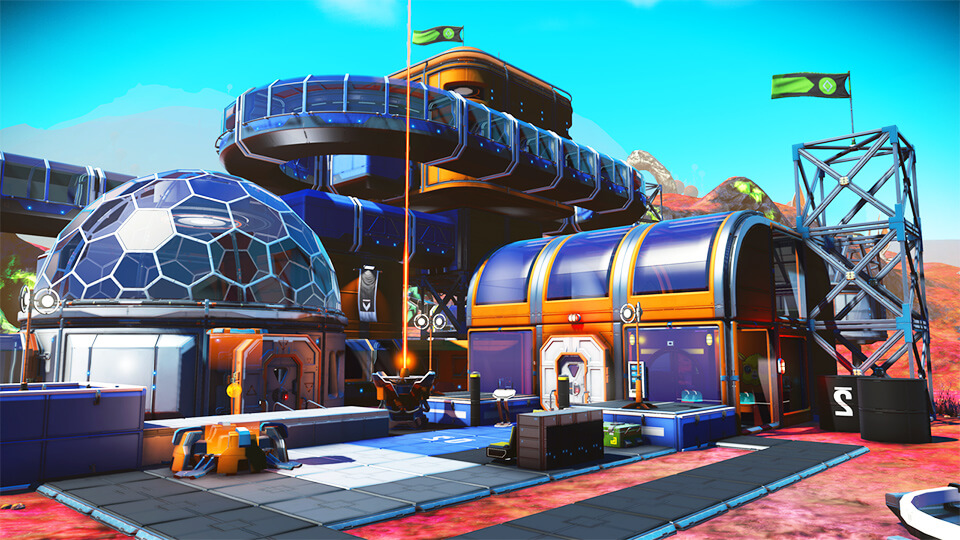 No Mans Sky постройка баз