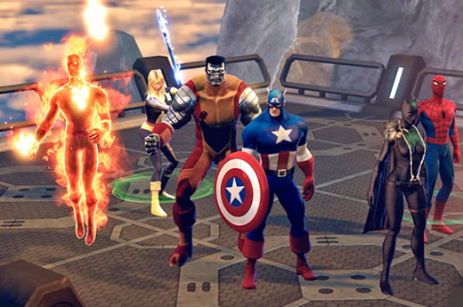 бесплатная онлайн игра Marvel Heroes 2015