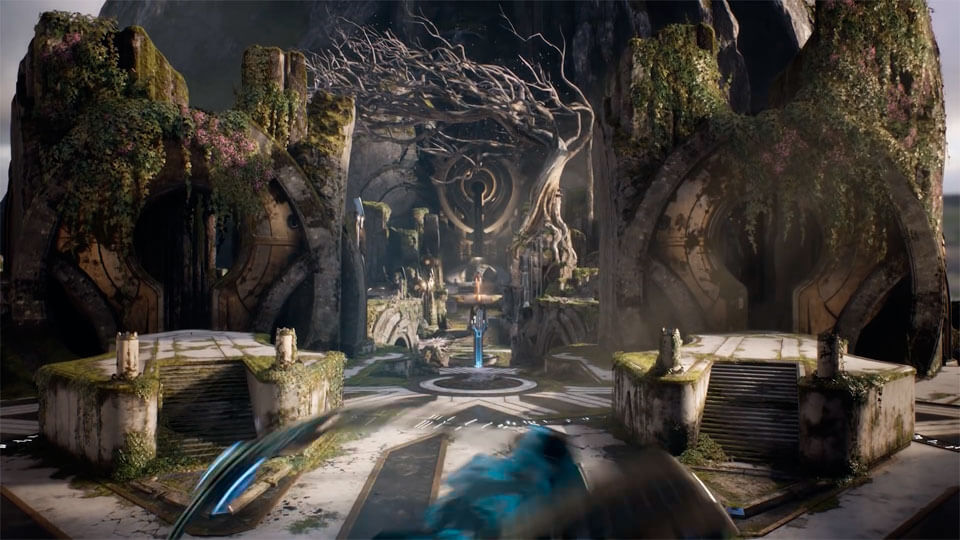 Один из ракурсов игровой карты в Paragon