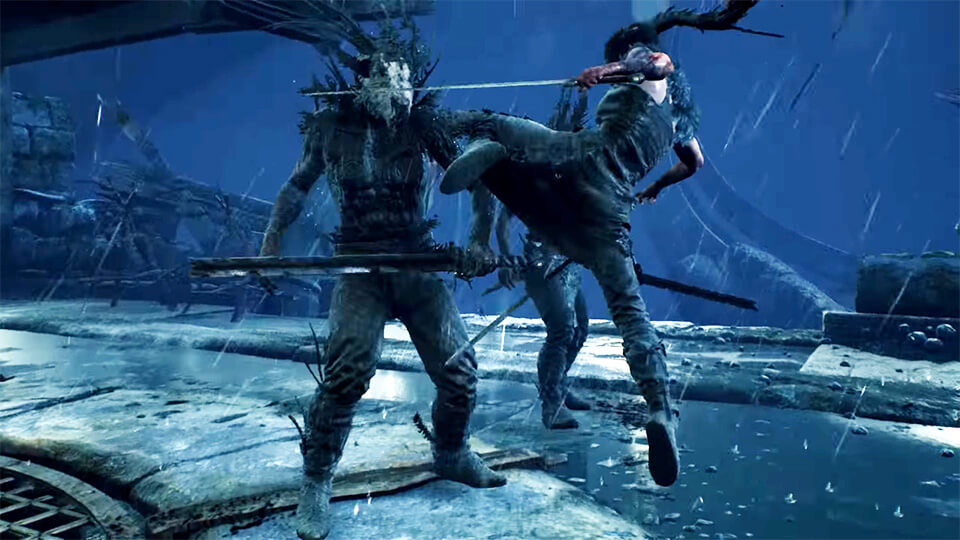 Hellblade: Senua's Sacrifice также и боевой экшн