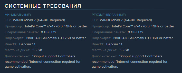 Devil May Cry 5 поведал о системных требованиях