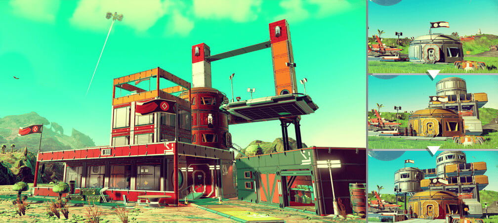 Тест No Mans Sky Atlas Rises update 1.3 на слабом ПК, видео
