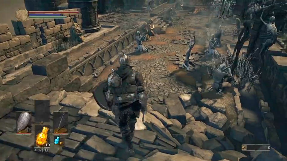 Редкая спокойная минутка в Dark Souls 3