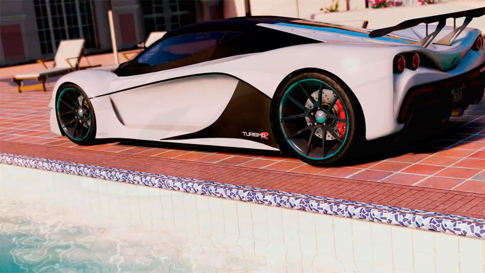 Детализация автомобилей в GTA 5 Redux