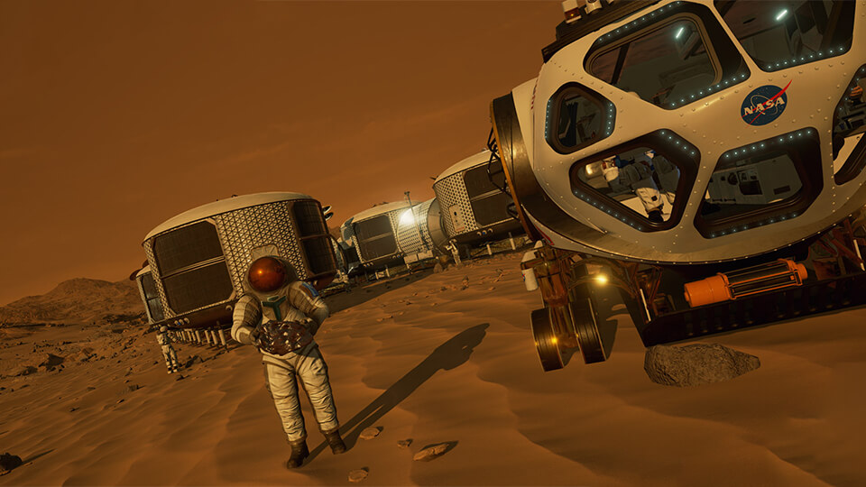 Тест настройка оптимизация Mars 2030 запуск на слабом ПК