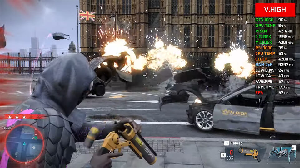 Watch Dogs Legion na slabom PK