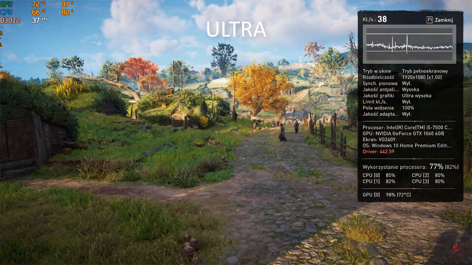 Assassins Creed Valhalla na slabom PK