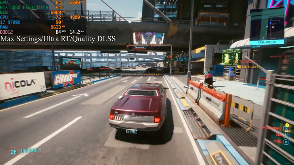 Cyberpunk 2077 na slabom PK