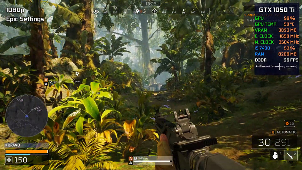 Predator Hunting Grounds na slabom PK