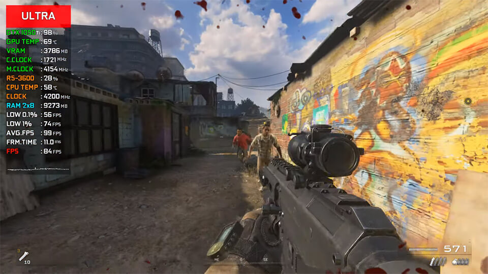 Call of Duty Modern Warfare 2 Remastered na slabom PK