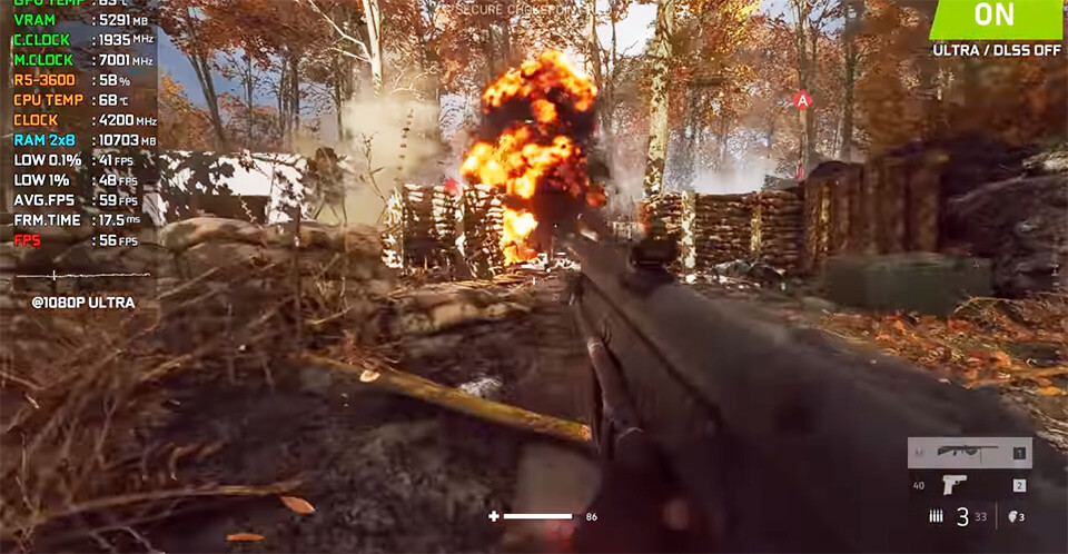 Battlefield 5 RTX ON
