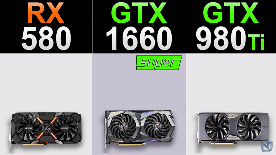 RX 580 GTX 1660 Super GTX 980 Ti testy v igrah