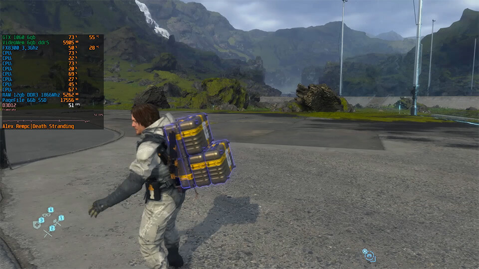 Death Stranding na slabom PK