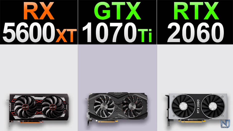 RX 5600 XT, GTX 1070 Ti i RTX 2060 test v igrah