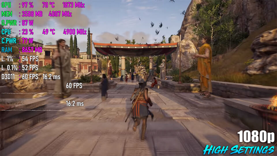 Assassin's Creed Odyssey GTX1060