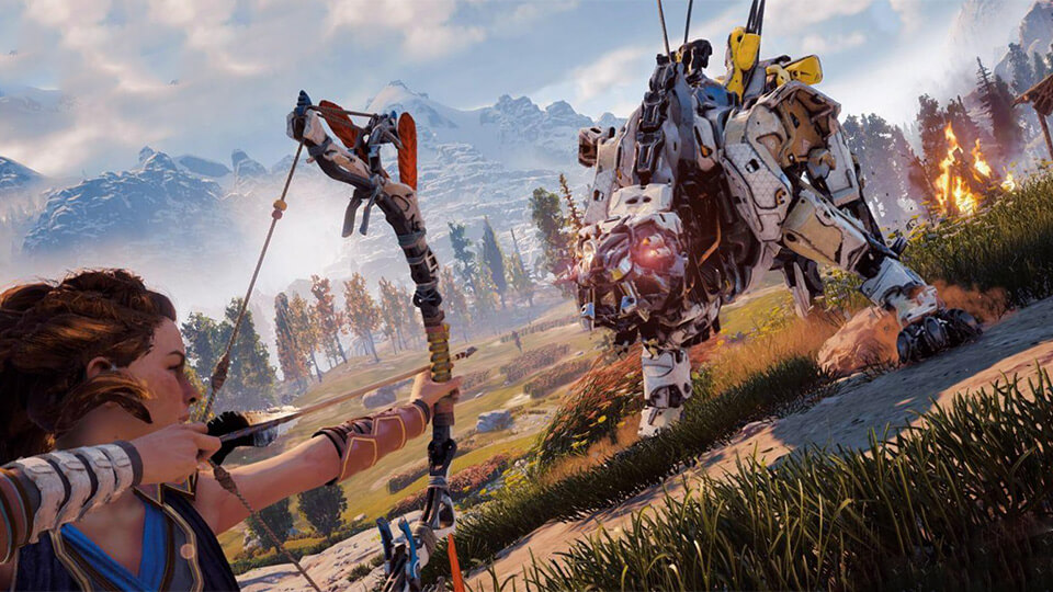 Horizon Zero Dawn vyletaet posle 10-20 minut igry ili bol'she
