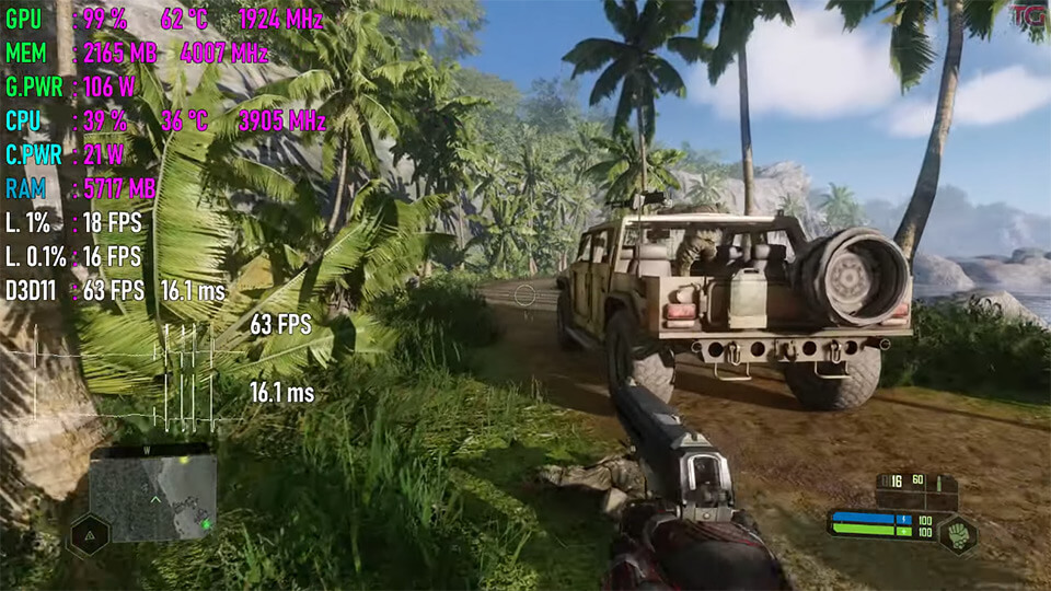 Crysis Remastered na slabom PK