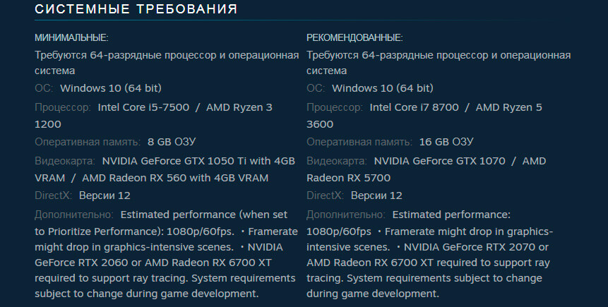 Resident Evil Village получил системные требования