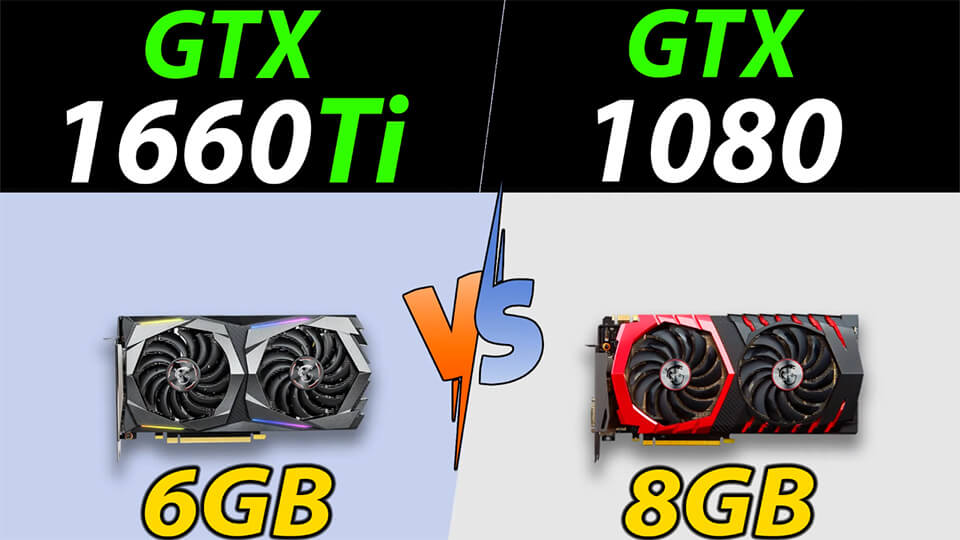 Test GTX 1660 Ti protiv GTX 1080 v 2021 godu