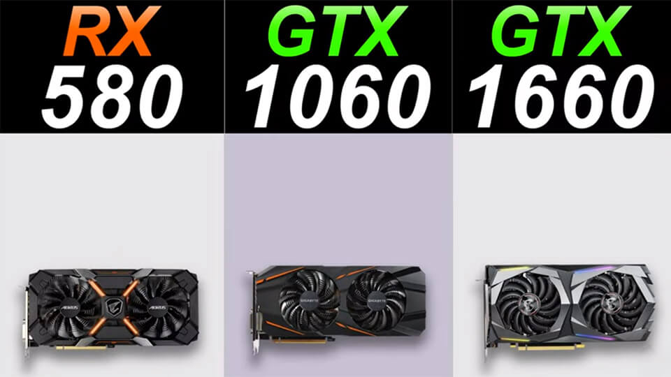 Test RX 580 protiv GTX 1060 protiv GTX 1660