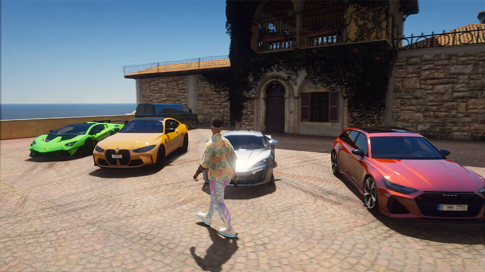 GTA 5 Ray Tracing On na RTX 3090 v 8K