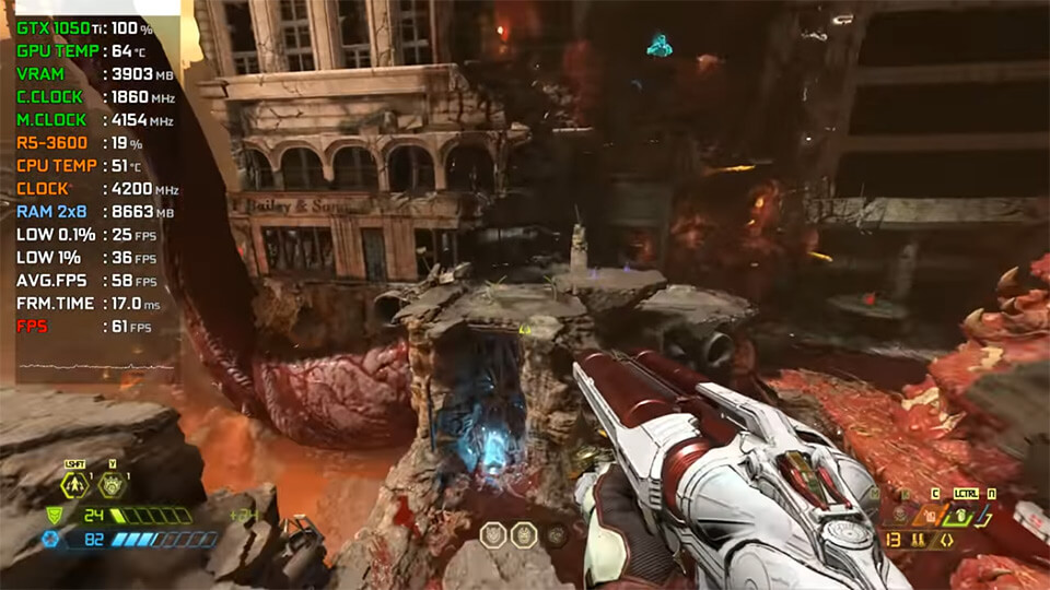 Doom Eternal GTX 1050 Ti