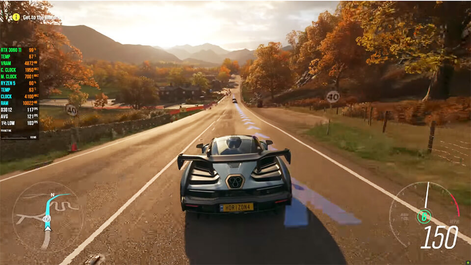 Forza Horizon 4 RTX 3600 Ti