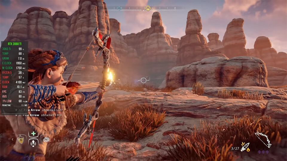 Horizon Zero Dawn RTX 3600 Ti