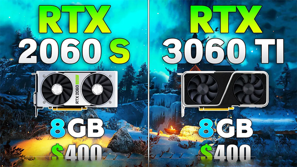 RTX 3060 Ti protiv RTX 2060 SUPER