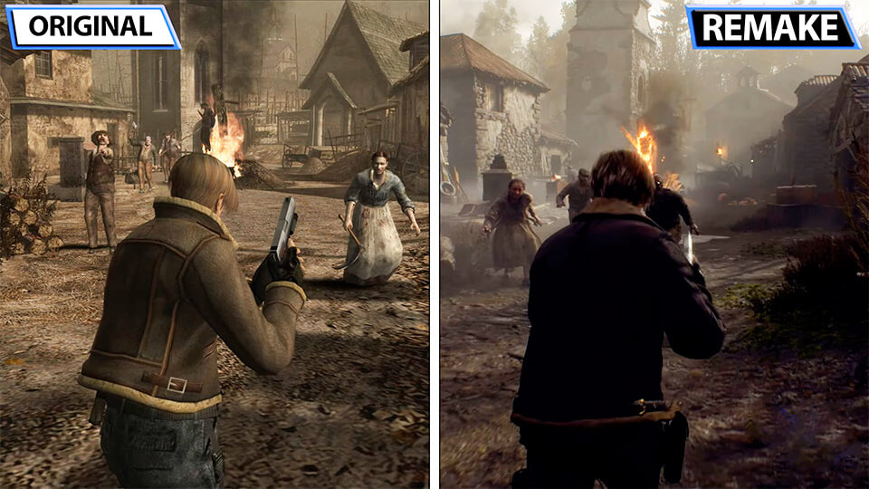 Resident Evil 4 Original protiv Remake
