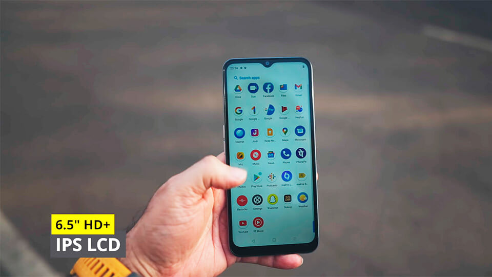 Realme C31 jekran