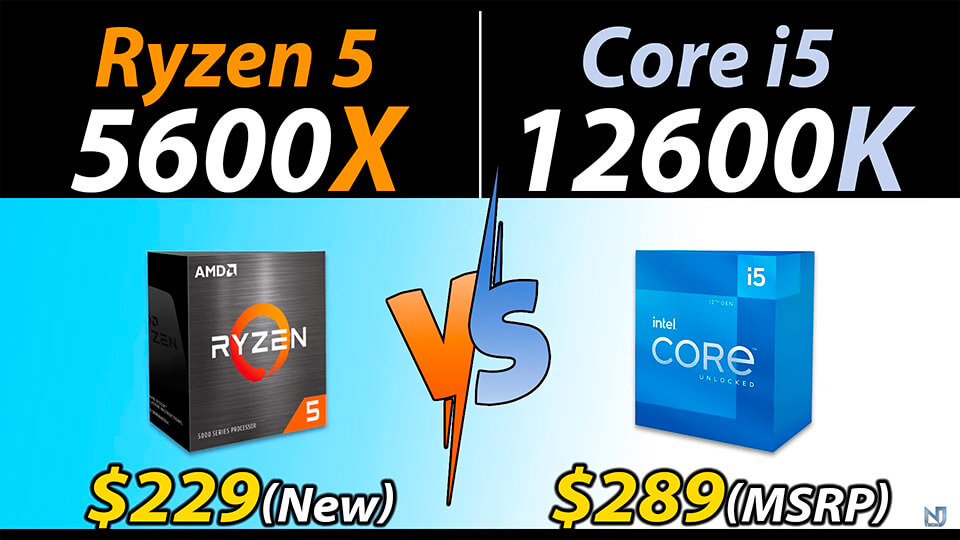 Ryzen 5 5600X protiv i5-12600K naskol'ko jeti processory otlichajutsja