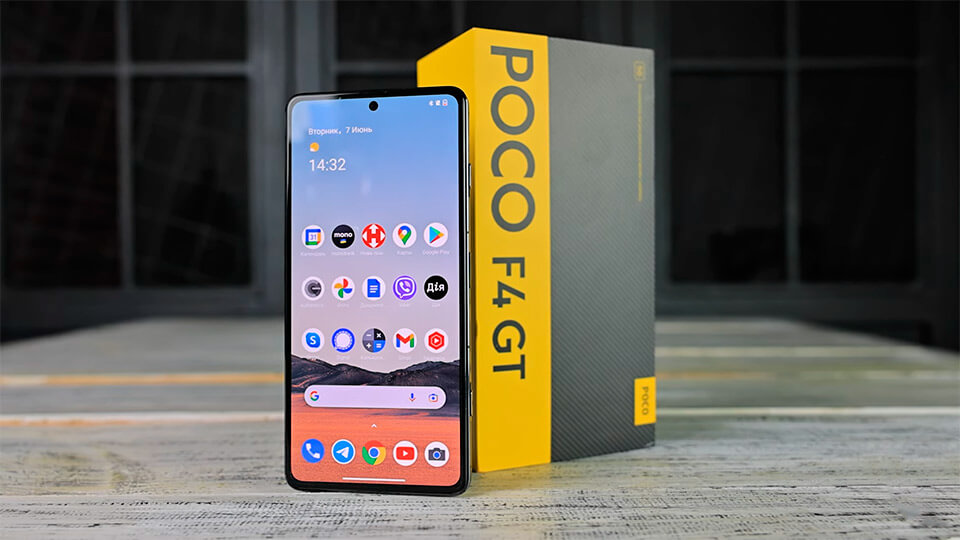 Obzor Xiaomi Poco F4 GT