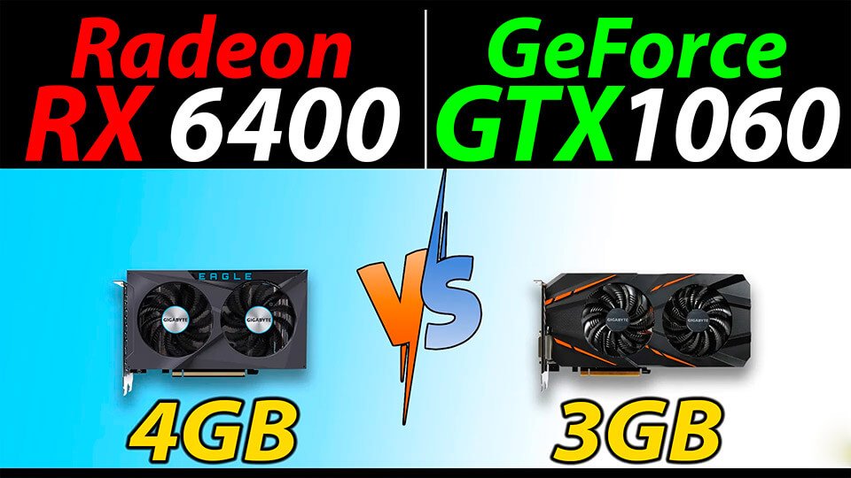 RX 6400 protiv GTX 1060 3GB proverka v igrah