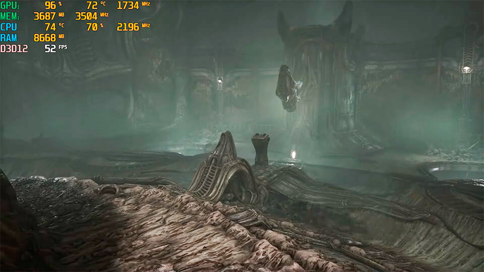 SCORN - GTX 1050 test proizvoditel'nosti