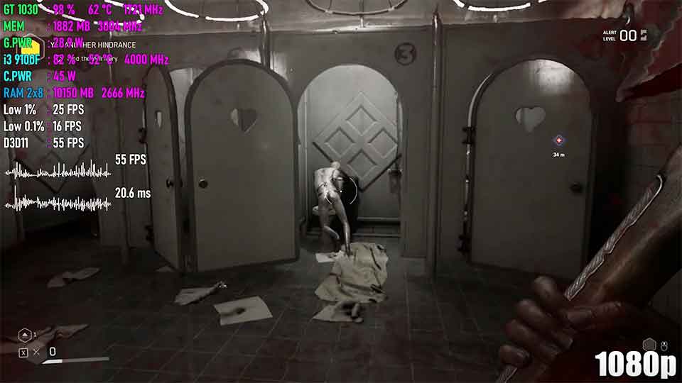 Atomic Heart GT 1030 i i3 9100F v 1080p