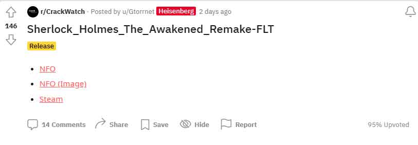 Vzlom Sherlock Holmes The Awakened