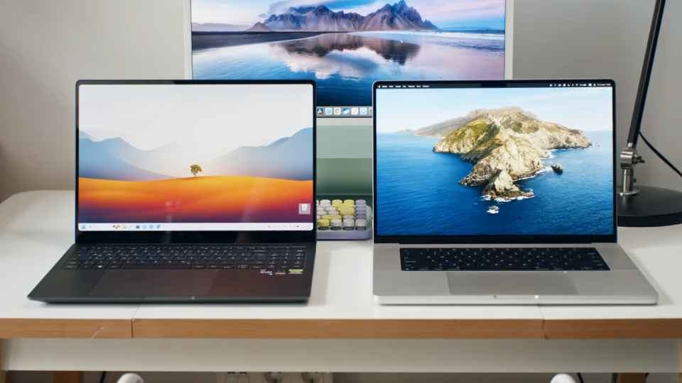 Obzor Galaxy Book 3 Ultra protiv MacBook Pro 16