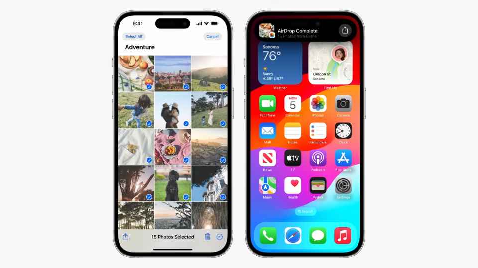 Obzor iOS 17