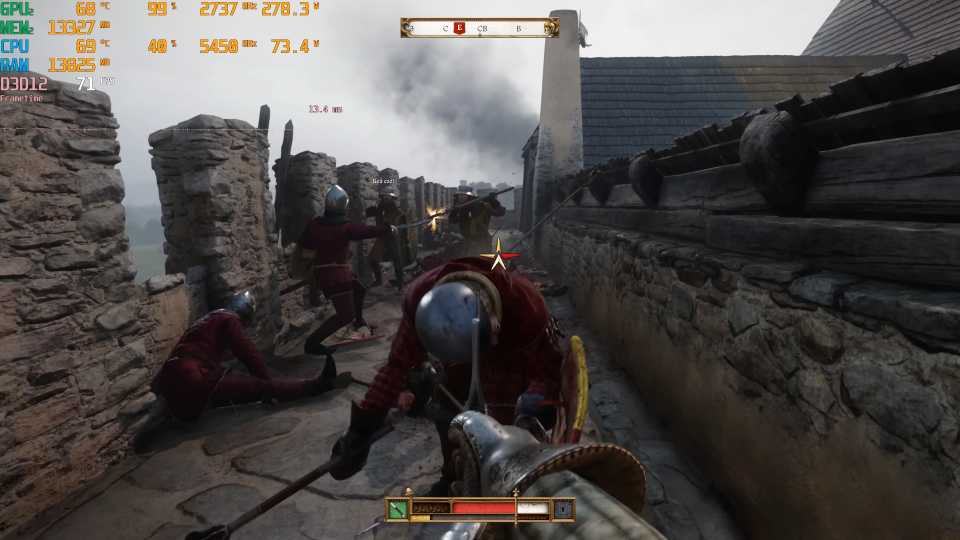 Kingdom Come 2 na maksimal'nyh nastrojkah grafiki v 4K, RTX 5070 Ti